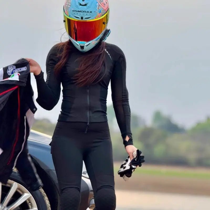 Gilet de protection Moto Femme Été | VALKYRIA™ - LE PRATIQUE DU MOTARD