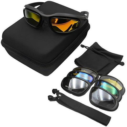 Lunette de moto avec verre de nuit interchangeable - LE PRATIQUE DU MOTARD