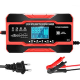 Battery charger for motorcycles and cars 12/24V -10A