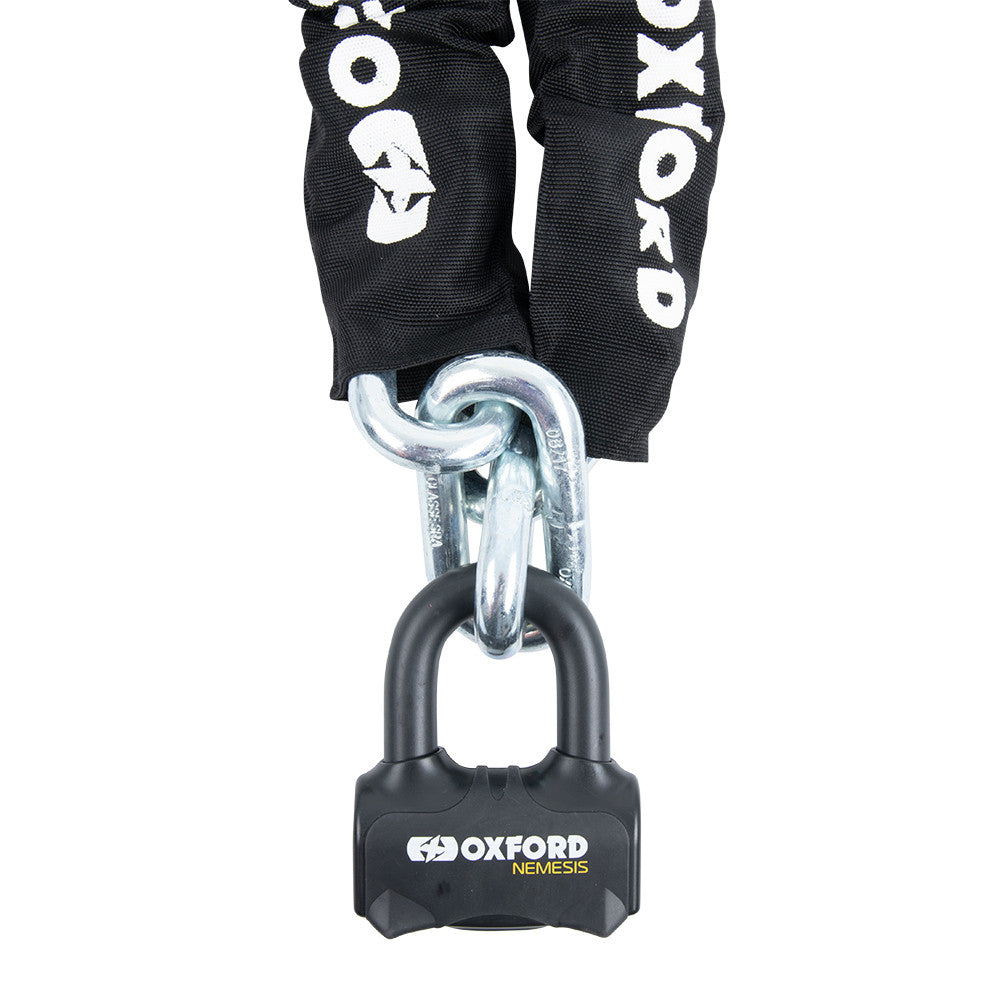 Oxford Nemesis — Chaîne Antivol Haute Sécurité 16 mm