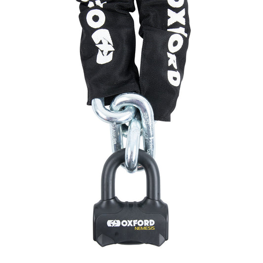 Oxford Nemesis — Chaîne Antivol Haute Sécurité 16 mm