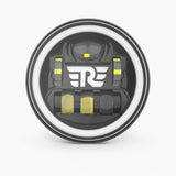 Phare LED moto Royal Enfield : packshot