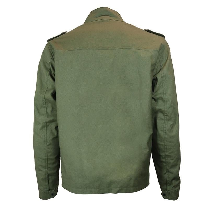 Sur - chemise Moto Coton Canvas Homme Harisson Sahara Kaki CE - LE PRATIQUE DU MOTARD