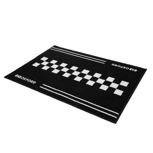 Tapis de sol moto Tapis d'Atelier Moto Oxford Café Racer 90x60cm — Garage & paddock moto
