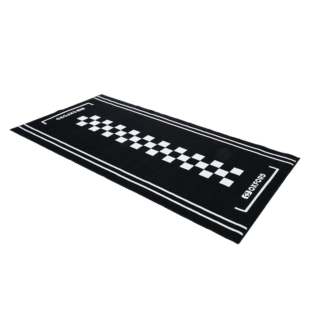 Tapis de sol moto Tapis d'Atelier Moto Oxford Café Racer 200x100cm — Garage & paddock moto