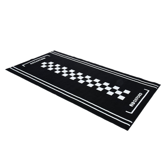 Tapis de sol moto Tapis d'Atelier Moto Oxford Café Racer 200x100cm — Garage & paddock moto