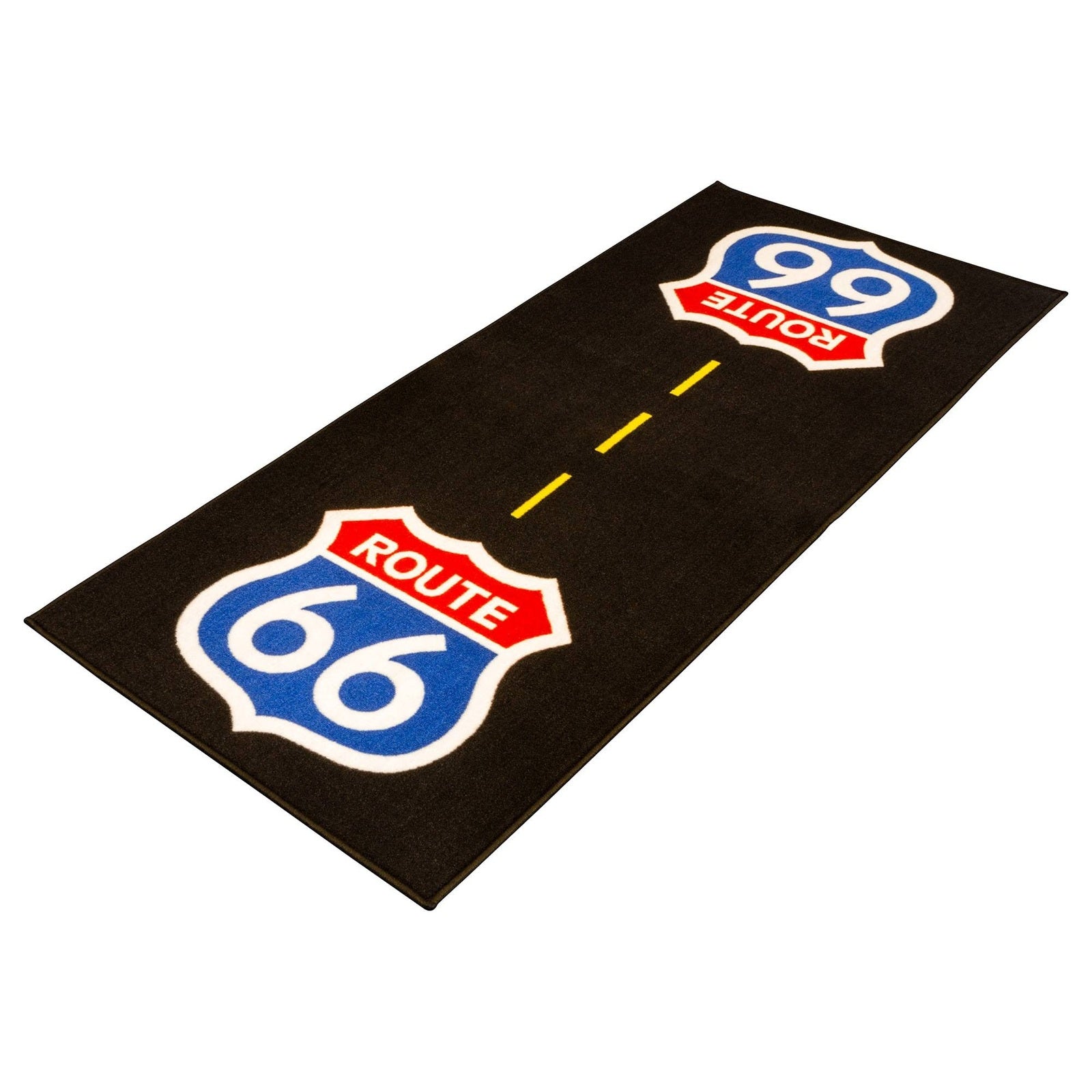 Tapis de sol moto Tapis de Sol Moto Route 66 190x80cm — Garage & paddock moto