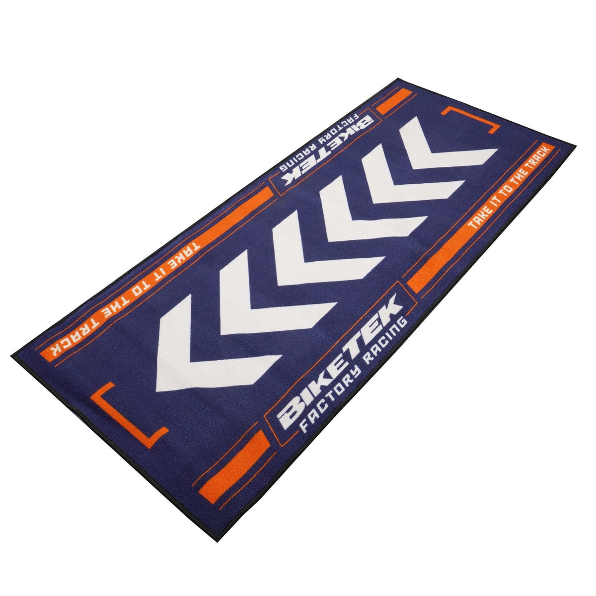 Tapis Moto Orange Series 7 | Homologué FIM | 190x80cm | LPM