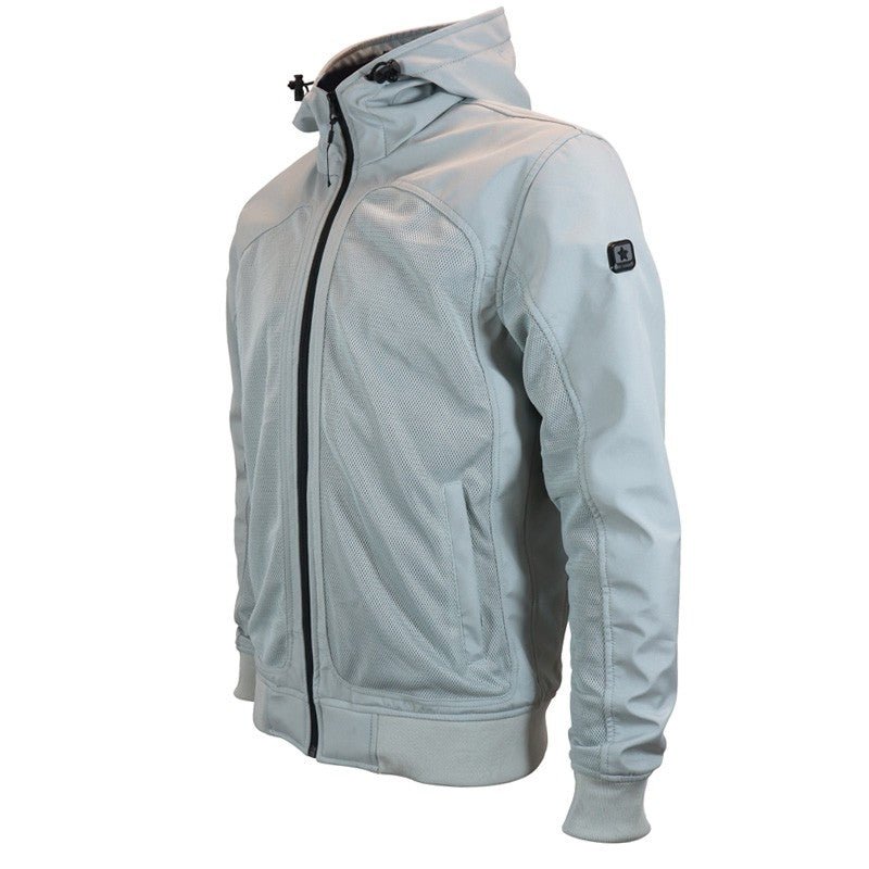 Veste Moto Mesh Ventilé Homme Harisson Carter Grise CE - LE PRATIQUE DU MOTARD