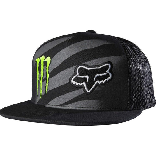 Casquette Monster FOX Noir - LE PRATIQUE DU MOTARD