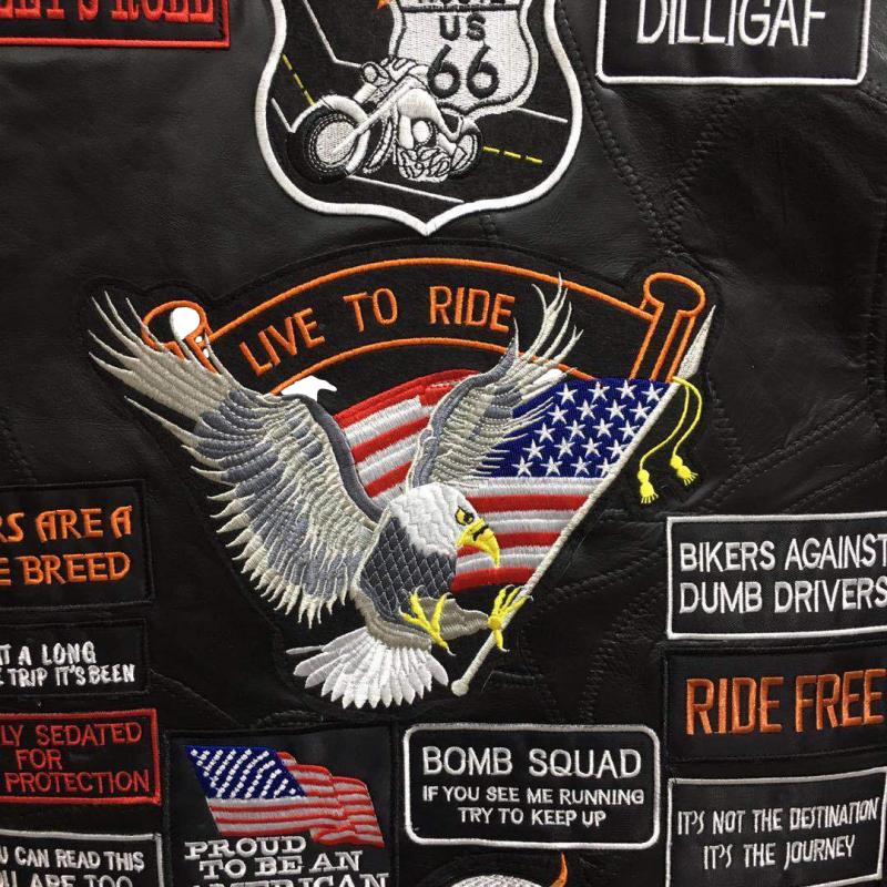 Gilet cuir biker Harley Davidson - LE PRATIQUE DU MOTARD