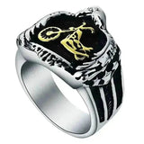 Bague motard - Custom Chopper - LE PRATIQUE DU MOTARD