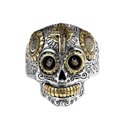 Bague motard tête de mort Cavalera (argent) - LE PRATIQUE DU MOTARD