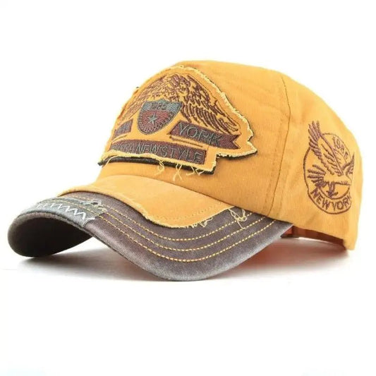 Casquette biker vintage - NEW-YORK - LE PRATIQUE DU MOTARD