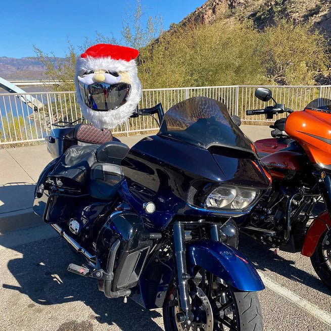 Housse de casque moto pere noel - LE PRATIQUE DU MOTARD