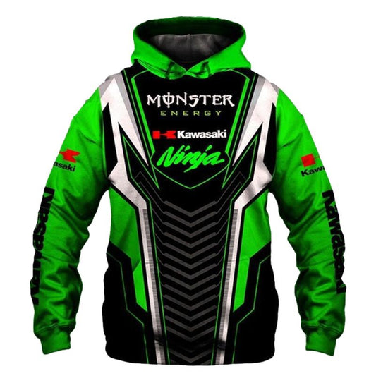 Sweat Kawasaki Monster Ninja - LE PRATIQUE DU MOTARD