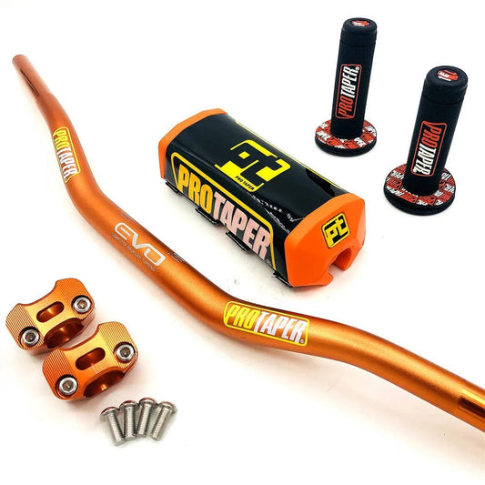 Kit Guidon PROTAPER - Orange - LE PRATIQUE DU MOTARD