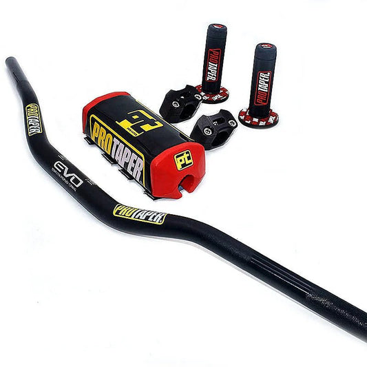 Guidon Pro Taper - Noir - LE PRATIQUE DU MOTARD