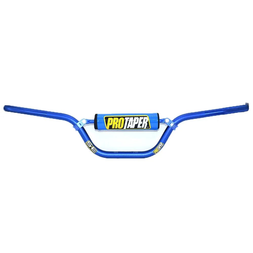 Guidon pro taper - Bleu 22mm - LE PRATIQUE DU MOTARD