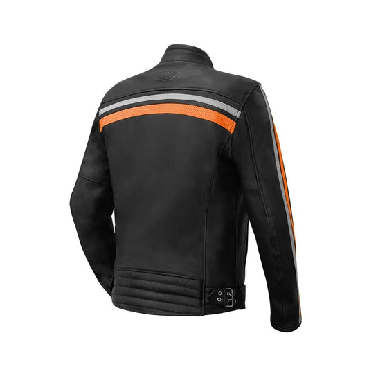 Blouson cuir vintage moto - LE PRATIQUE DU MOTARD