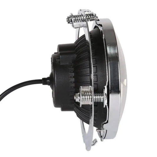 Anneau de fixation pour phare  7" compatible avec Harley  - Chrome Le Pratique du Motard