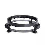 Anneau de fixation pour phare  7" compatible avec Harley  - Noir Le Pratique du Motard