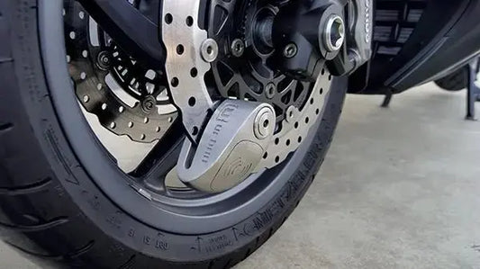 Antivol moto Bloque Disque avec Alarme - Homologué SRA - Le Pratique du Motard