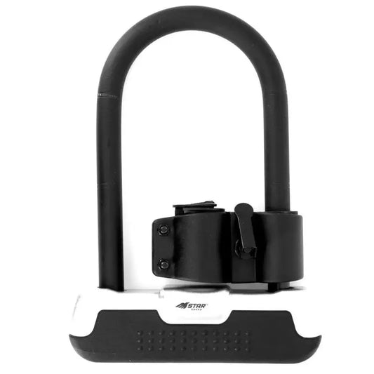 Antivol U 180 X 260 mm Ø18mm + Support De Fixation - Le Pratique du Motard