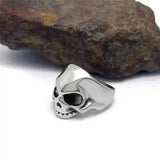 Bague en acier - Tête de mort - Le Pratique du Motard