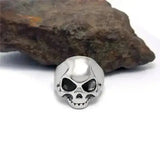Bague en acier - Tête de mort - Le Pratique du Motard