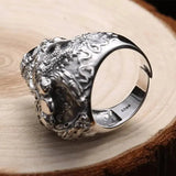 Bague motard il de verre (Argent) - Le Pratique du Motard