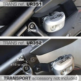 Bloque Disque ø6 mm avec ALARME et AVERTISSEUR métal brossé - Le Pratique du Motard