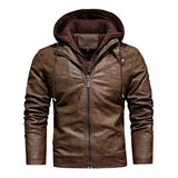 Blouson en cuir homme avec capuche - KINGS Le Pratique du Motard