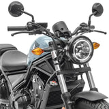 Boîtier pour Phare LED  moto 7" Universel + supports de fourche 35-43mm Le Pratique du Motard