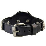 Bracelet en cuir de motard Badass Live To Ride - Le Pratique du Motard