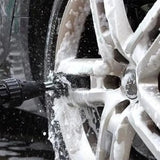 Brosse de nettoyage rotative a pression d'eau - Le Pratique du Motard
