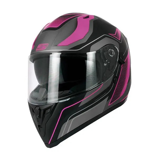 Casque Moto Rose Femme- S441 VENGE +PINLOCK Le Pratique du Motard