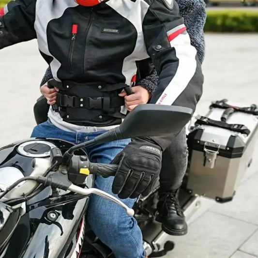 Ceinture de maintien et de sécurité pour moto - Le Pratique du Motard