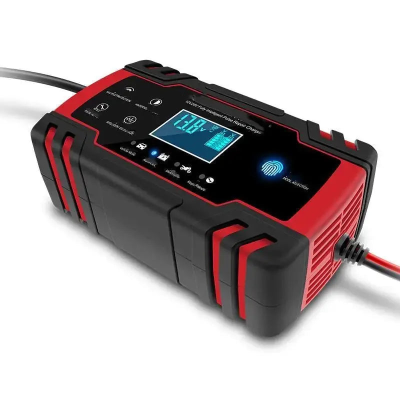 Chargeur de batterie pour motos et auto 12/24V - Le Pratique du Motard