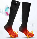 Chaussettes chauffantes moto - Noir - Le Pratique du Motard