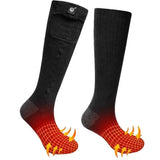 Chaussettes chauffantes moto - Noir - Le Pratique du Motard
