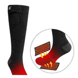 Chaussettes chauffantes moto - Noir - Le Pratique du Motard