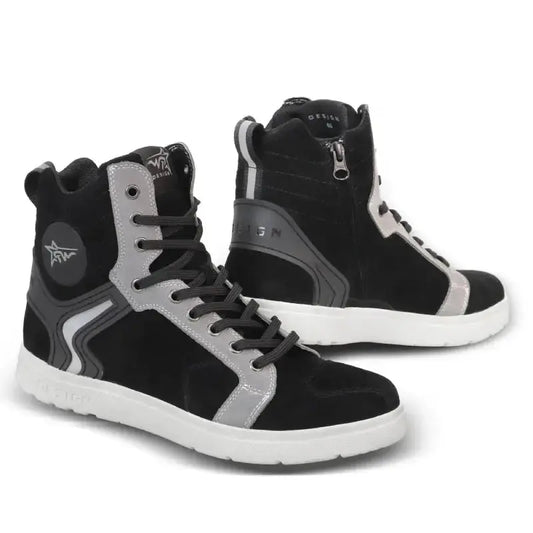Chaussure Basket Moto - Noir - Le Pratique du Motard