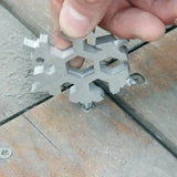 Clé flocon 18 outils en 1 - Le Pratique du Motard