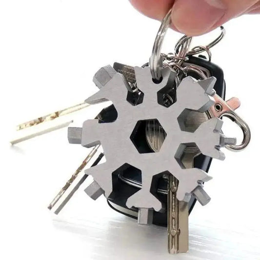 Clé flocon 18 outils en 1 - Le Pratique du Motard
