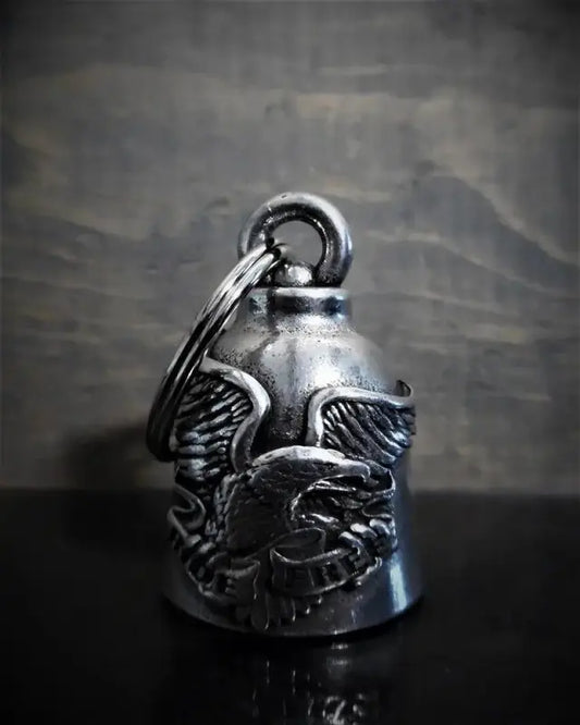 Cloche de moto unique Bravo bells " Libérez la cloche de l'aigle" - Le Pratique du Motard