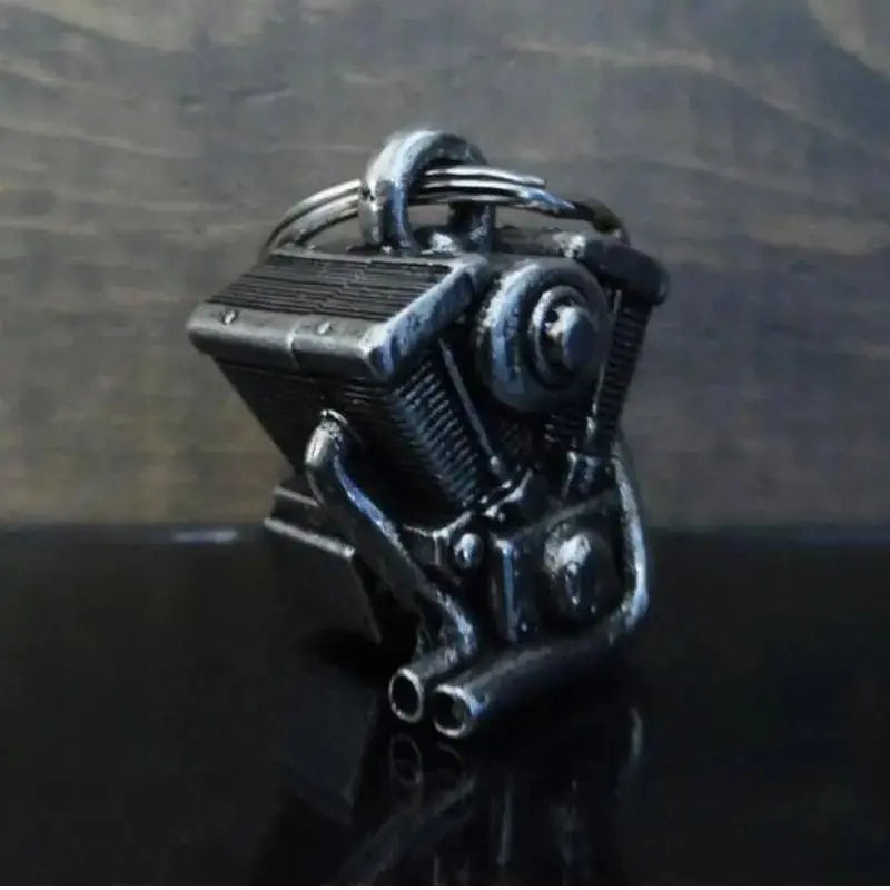 Cloche de moto unique Bravo bells " Moteur en V " - Le Pratique du Motard