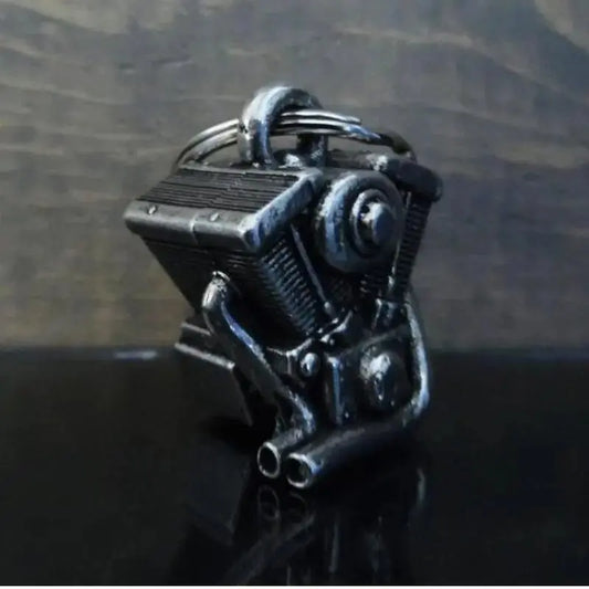 Cloche de moto unique Bravo bells " Moteur en V " - Le Pratique du Motard
