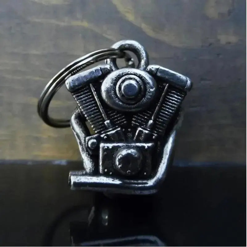 Cloche de moto unique Bravo bells " Moteur en V " - Le Pratique du Motard