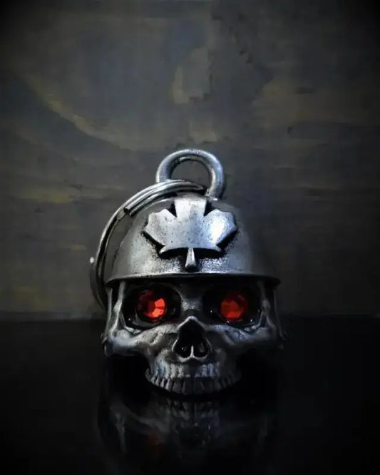 Cloche de moto unique "Casque canadien" - Le Pratique du Motard